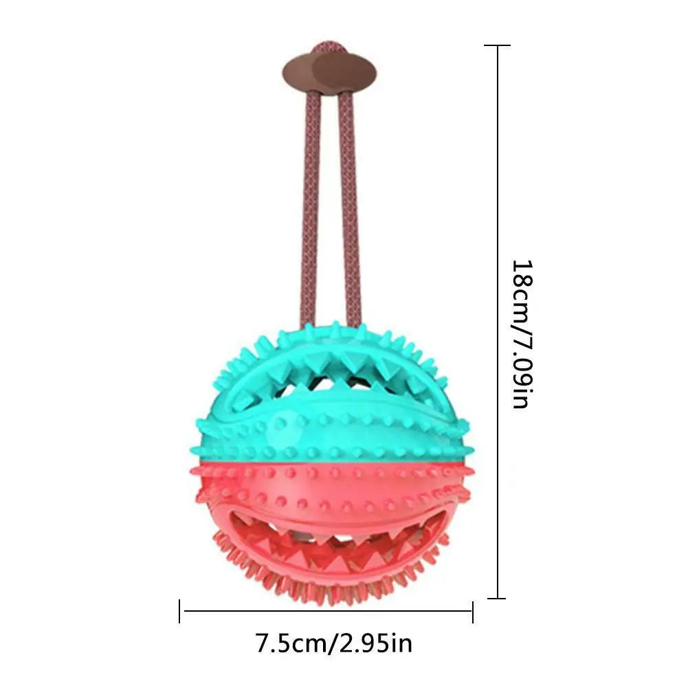 Multifunction Dog Chew Toy with Suction Cup